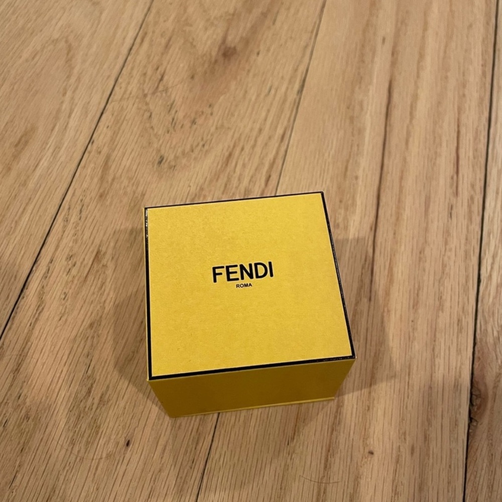 Fendi Yellow Box for jewelry